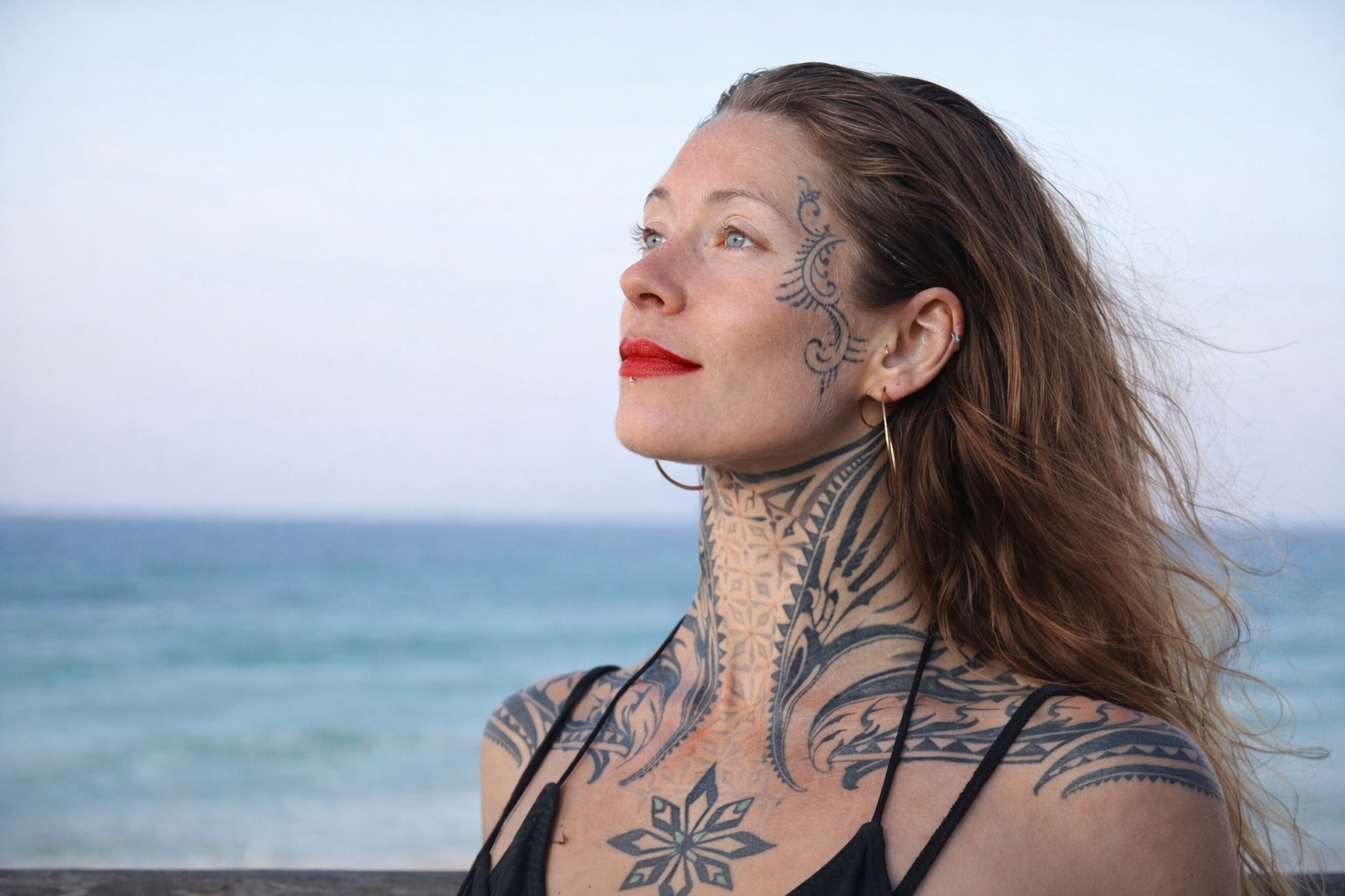 Founder of Aura Medicinals by the ocean